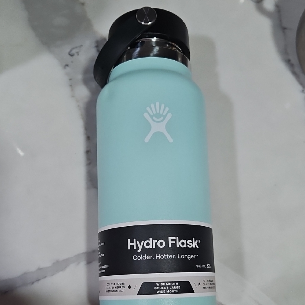 Hydro Flask Aqua Wide Mouth Bottle